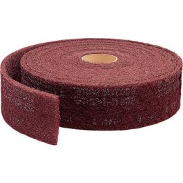 Scotch-Brite™ Production Clean and Finish Roll, PR-RL, A/O Very Fine, 4 in x 30 ft, 3 ea/Case