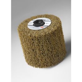 Scotch-Brite™ Match and Finish High Strength Flap Brush, 4-1/2 in x 4 in x 5/8 in-11 7A CRS, 1 ea/Case