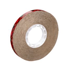 Scotch® ATG Adhesive Transfer Tape 969, Clear, 1/4 in x 18 yd, 5 mil, (12 Roll/Carton) 72 Roll/Case