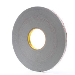 3M™ VHB™ Tape 4941, Gray, 1/2 in x 36 yd, 45 mil, 18 Roll/Case