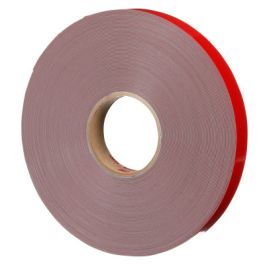 3M™ VHB™ Tape 4941F, Gray, 1 in x 36 yd, 45 mil, Film Liner, Small Pack, 2 Roll/Case