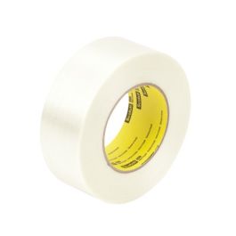 Scotch® Filament Tape 898, Clear, 72 mm x 55 m, 6.6 mil, 12 Roll/Case