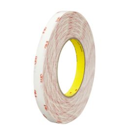 3M™ Double Coated Tissue Tape 9456, Clear, 2 in x 72 yd, 4 mil, 24 Roll/Case