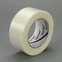 Tartan™ Filament Tape 8934, Clear, 48 mm x 100 m, 4 mil, 24 Roll/Case