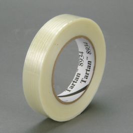 Tartan™ Filament Tape 8934, Clear, 36 mm x 55 m, 4 mil, 24 Roll/Case
