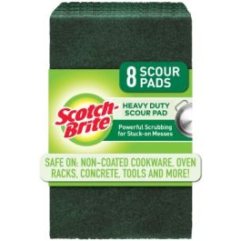 Scotch-Brite® Heavy Duty Scour Pad, 228, 8pk 6 Pks/cs