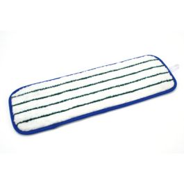 3M™ Easy Scrub Microfiber Flat Mop, Blue, 18 in, 10/Bag, 4 Bags/Case
