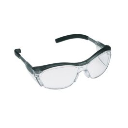 3M™ Nuvo™ Protective Eyewear 11411-00000-20, Clear Anti-Fog Lens, Grey Frame, 20 ea/Case