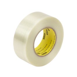 Scotch® Filament Tape 8919MSR, Clear, 288 mm x 100 m, 7 mil, 1 Roll/Case