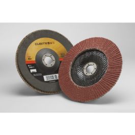 3M™ Cubitron™ II Flap Disc 967A, 80+, T29, 7 in x 7/8 in, 5 ea/Case