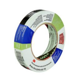 3M™ High Performance Green Masking Tape 401+, 24 mm x 55 m, 24 Roll/Case, Individually Wrapped Conveniently Packaged