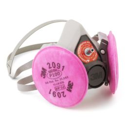 3M™ Probed Reusable Respirator Assembly 6100Q, Small 4 EA/Case