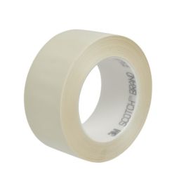 3M™ High Temperature Nylon Film Tape 855, White, 48 in x 72 yd, 3.6 mil, 1 Roll/Case
