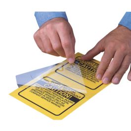 3M™ Overlaminate Label Material 8417, Clear, Polyester, 6 in x 216 yd, 2 Roll/Case