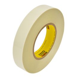 3M™ High Temperature Nylon Film Tape 8555, White, 1/2 in x 72 yd, 7 mil, 72 Roll/Case