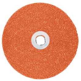 3M™ Cubitron™ II Fibre Disc 987C, 36+, GL Quick Change, 7 in x MISC, Die G700BB,25/Bag, 100 ea/Case