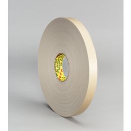 3M™ Double Coated Polyethylene Foam Tape 4492W, White, 3/8 in x 72 yd, 31 mil, 24 Roll/Case