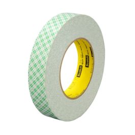 3M™ Double Coated Paper Tape 401M, Natural, 1/2 in x 36 yd, 9 mil, 72 Roll/Case