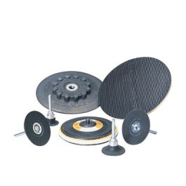 Standard Abrasives™ Buff and Blend Circle Buff GP 724284, 3 in x 3 Ply x 1/4-20 A MED, 25 ea/Case