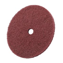 Scotch-Brite™ Clean and Finish Disc, CF-DC, A/O Very Fine, 6 in x 1/4 in, 100 ea/Case