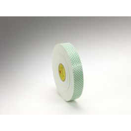 3M™ Double Coated Urethane Foam Tape 4016, Off White, 1/4 in x 36 yd, 62 mil, 36 Roll/Case