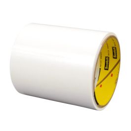 3M™ Adhesive Transfer Tape 9457, Clear, 3 in x 60 yd, 1 mil, 4 Roll/Case