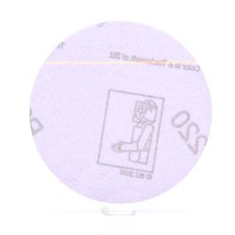 3M™ Hookit™ Film Disc 360L, P220, 3 in x NH, Die 300V, 50/Carton, 200 ea/Case