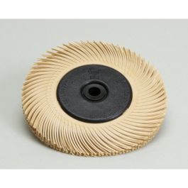 Scotch-Brite™ Radial Bristle Brush, 6 Mic, 6 in x 1/2 in x 1 in with Adapter, 1/Inner, 48 ea/Case