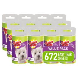 Scotch-Brite™ Pet Hair Roller Refill 839RFS-56, 12/cs
