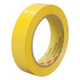 3M™ Polyethylene Tape 483, Yellow, 2 in x 36 yd, 5.0 mil, 24 Roll/Case, Individually Wrapped Conveniently Packaged