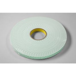 3M™ Double Coated Urethane Foam Tape 4026, Natural, 3/4 in x 100 yd, 24 Rolls/Case
