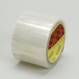Scotch® Box Sealing Tape 371, Clear, 36 mm x 1500 m, 8/Case