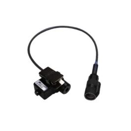3M™ PELTOR™ Push-To-Talk (PTT) Adapter, Black 1, FL-U/94A-19 EA/Case