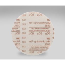 3M™ Hookit™ Microfinishing Film Disc 268L, 60 Mic 3MIL, Type D, 6 in x NH, Die 600Z, 25/Bag, 500 ea/Case