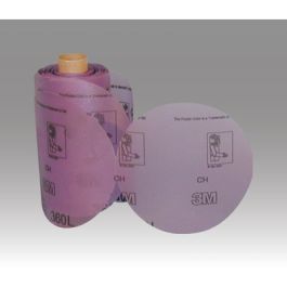 3M™ Stikit™ Film Disc Roll 360L, 5 in x NH P320, 125 Discs/Roll, 4 Rolls/Case