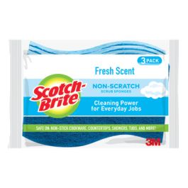 Scotch-Brite® Non-Scratch Scrub Sponge MP-3F, 12/3