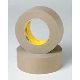 3M™ Flatback Tape 2517, Medium Brown, 12 in x 60 yd, 6.5 mil, 4 Rolls/Case