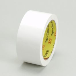Scotch® Box Sealing Tape 373, White, 48 mm x 50 m, 36/Case