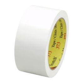 Scotch® Box Sealing Tape 373, White, 288 mm x 914 m, 1/Case