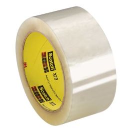 Scotch® Box Sealing Tape 373, Clear, 48 mm x 411 m, 12/Case