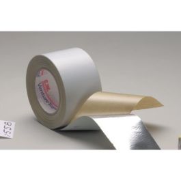 3M™ Venture Tape™ White Aluminum Foil Tape 1558HT, 72 mm a 45.7 m, 5.4 mil, 16 Rolls/Case