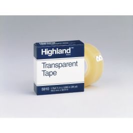 Highland™ Transparent Tape 5910, 3/4 in x 1296 in Boxed