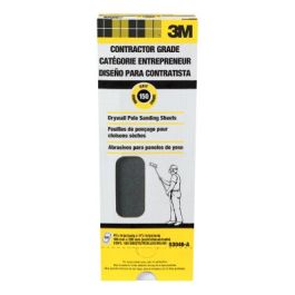 3M™ Drywall Sanding Sheets 53046-A, 4 3/16 in x 11 1/4 in M-127, 150 grit
