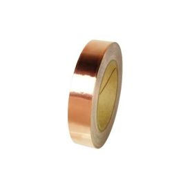 3M™ Copper Foil EMI Shielding Tape 1126, 1/4 in x 36 yd, Roll, 36 Rolls/Case