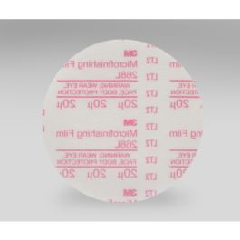 3M™ Hookit™ Microfinishing Film Disc 268L, 20 Mic 3MIL, Type D, 5 in x NH, Die 500X, 25/Bag, 500 ea/Case
