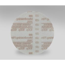 3M™ Hookit™ Microfinishing Film Disc 268L, 100 Mic 3MIL, Type D, 6 in x NH, Die 600Z, 25/Bag, 500 ea/Case