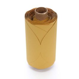 3M™ Stikit™ Gold Film Disc Roll 255L, P240, 5 in x NH, Die 500X, 125 Discs/Roll, 4 Rolls/Case