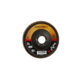 3M™ Cubitron™ II Flap Disc 967A, 80+, T29, 4-1/2 in x 7/8 in, Giant, 10 ea/Case