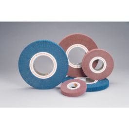 Standard Abrasives™ Buff and Blend Flap Brush 875006, 12 in x 2 in x 5 in FB144 15-87 A VFN Medium Density, 2 ea/Case