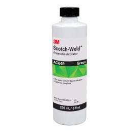 3M™ Scotch-Weld™ Anaerobic Activator AC649, Green, 8 fl oz Bottle, 4/case